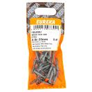 [1BJ20U] WOOD Screw CSK STEEL  4.0x20mm   Qty: 40 | Size: 4.0x20mm