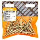 [1BM60U] WOOD Screw CSK BR/PL  4.5x40mm   Qty: 50 | Size: 4.5x40mm