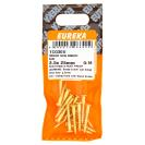 [1CG30U] WOOD Screw RND/H S/B  3.5x25mm   Qty: 16 | Size: 3.5x25mm