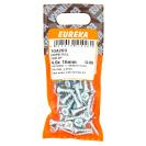 [1GA20U] Chipboard FULL Thread ZP  4.0x16mm   Qty: 80 | Size: 4.0x16mm