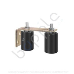 [BGGBGWG] Gate Guide Bracket Galvanised. With Guides