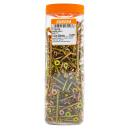 [T1G370] Chipboard Smooth Shank YP  5.0x60mm   Qty: 200 | Size: 5.0x60mm