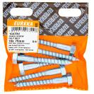 [1CA70U] Coach Screw Galv Mild 10X75Mm, Quantity: 6