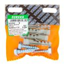 [3CC03U] Coach Screw &amp; Plug 10X40Mm P12, Quantity: 4