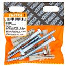 [3E54U] Coach Screw &amp; Plug 8X75Mm P10, Quantity: 5