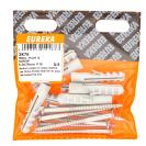 [3K75] Wall Plug &amp; Screw 5.5X75Mm P10 – Quantity: 8