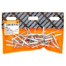 [5E91] Blind Rivet Aluminum Large Flange 4.8X21Mm - Quantity: 35