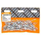 [5F30] Blind Rivet Aluminum Open 4.0X12Mm - Quantity: 100