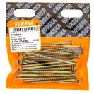 [1FC80U] Cut Screw - Smooth Shank Screw 4.0x75mm – Extra Length for Secure Fastening (30 pcs)