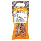 [1FG10U] Cut Screw - Yellow Passivated Full Thread Screw 3.5x30mm – Precision Fit (40 pcs)