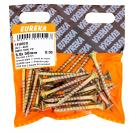 [1FG60U] Cut Screw - 6.0x50mm Smooth Shank YP Screw – Heavy-Duty Fastener (30 pcs)