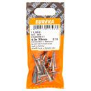 [1FJ10U] Cut Screw - 4.0x30mm Stainless Steel Screw – Corrosion Resistant (16 pcs)