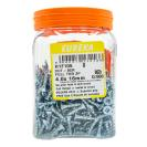 [H1F105] Cut Screw - 4.0x16mm Full Thread ZP Screw – Extra Grip (500 pcs)
