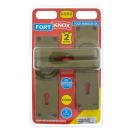 [M1C10] Two Lever Lock Handle, Polypropylene, Eco Gold