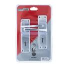 [M5C41U] Two Lever Lock Set, Two Lever, #6 Persica, Aluminum Silver