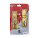 [M5K31U] Exterior Profile Lock Set, #6 Rose, Brass Cylinder, 70mm