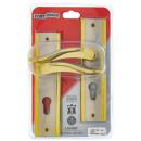 [M8J30] 1S Idea Satin Nickel and Brass Plated Bathroom Set