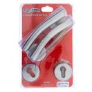 [M9C55] Rose Pike Door Handle - Stainless Steel - Euro Profile