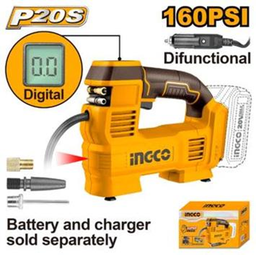 [CACLI2012] 20V Lithium-Ion auto air compressor