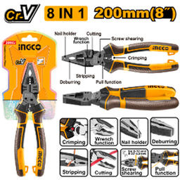 [HMFCP28200] 8-in-1 Multi-function combination pliers