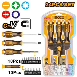 [HKSDB02482] 24 Piece screwdriver and bits set