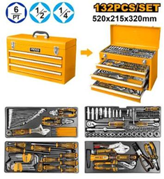 [HTCS221321] 132 Piece tool chest set