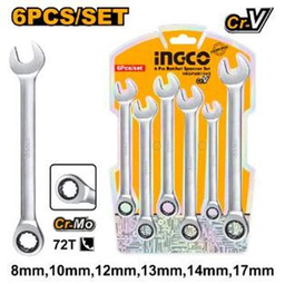 [HKSPAR1062] Ratchet Spanner Set