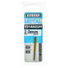 [4AK10U] Drill Bit HSS TITAN GOLD | Size: 2.0mm | Pack Qty: 2