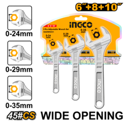 [HADWK031] Adjustable Wrench Set