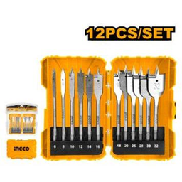 [AKDL1201] Flat Wood Drill Bits Set