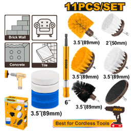 [WCB1101] 11 Pieces Cleaning brush set