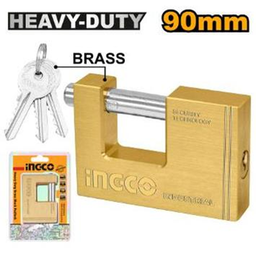 [DBBPL0902] Heavy Duty Brass Block Padlock