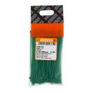 [2BB10U] Cable Tie Green 2.5x100mm (Pack Of 100)