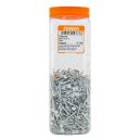 [T6A010] Galvanized Clout Nails 25mm (Pack Of 1kg)
