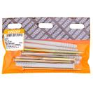 [6V81] Nylon Countersunk Nails 10x120mm (Pack Of 6)
