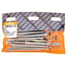 [6V70] Nylon Countersunk Nails 8x100mm (Pack Of 15)