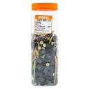 [T6A662] Roof Seal Nail &amp; Chrome Cap 3.55x65mm (Pack Of 50)