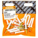 [6M20] White-Rimmed Nails 6x35mm (Pack Of 20)