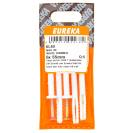 [6L40] White-Rimmed Nails 6x55mm (Pack Of 5)