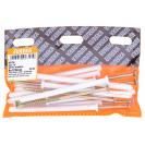 [6S70] White-Rimmed Nails 8x120mm (Pack Of 10)