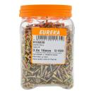 [H1G030] Chipboard Full Thread Yellow Plated Screw 3.0x16mm (Pack Of 1500)