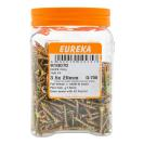 [H1G070] Chipboard Full Thread Yellow Plated Screw 3.5x20mm (Pack Of 700)