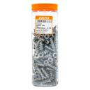[T1B030] 1 Fin 40mm Zinc Drywall Plug with Screw (Pack Of 120)